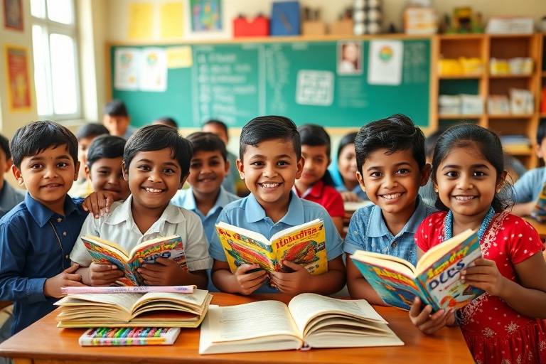 गाँव में शिक्षा अभियान की शुरुआत